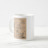 Die Geschichte eines Peper-Pots Kaffeetasse (Vorderseite Links)
