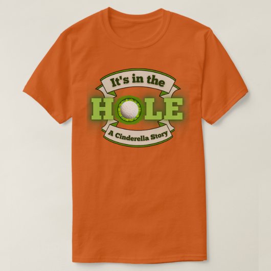 Die Geschichte im Loch A T-Shirt (Design vorne)