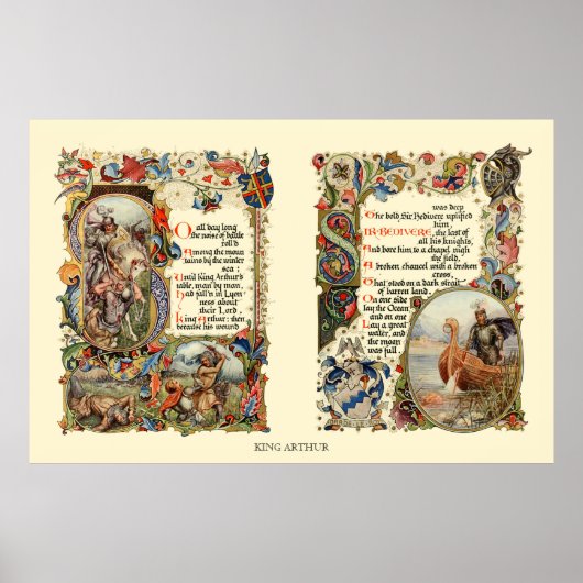 Die Geschichte König Artus Poster (Vorne)