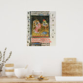 Die Geschichte Thamyris, von `De Claris' Poster (Küche)