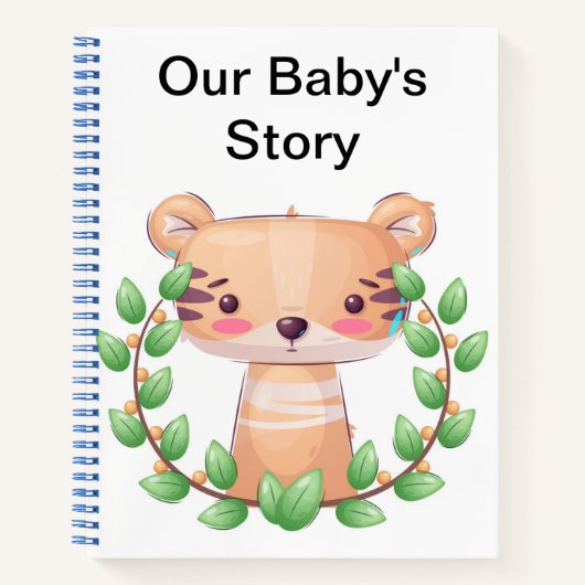 Die Geschichte unseres Kindes Notizblock (Vorderseite)