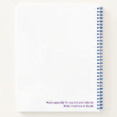 Die Geschichte unseres Kindes Notizblock (Rückseite)