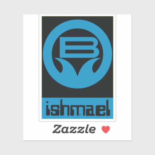 Die Geschichte von B - Daniel Quinn Aufkleber (Blatt)