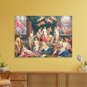 Die Geschichte von Cupid und Psyche (Öl auf Tafel) Leinwanddruck (Insitu (Wohnzimmer))