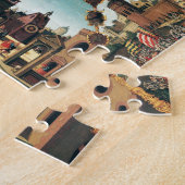 Die Geschichte von David, gemalte Tischplatte, Puzzle (Seite)