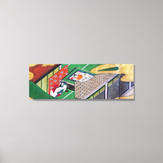 Die Geschichte von Genji, Tawaraya Sotatsu Leinwanddruck (Vorderseite)