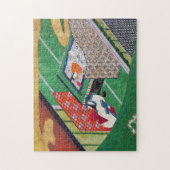 Die Geschichte von Genji, Tawaraya Sotatsu Puzzle (Vertikal)
