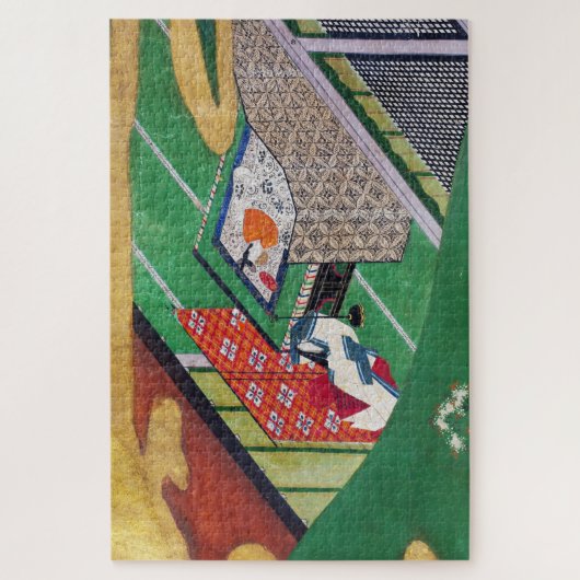 Die Geschichte von Genji, Tawaraya Sotatsu Puzzle (Vertikal)