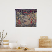 Die Geschichte von Jourdain de Blaye, Workshop Arr Poster (Küche)