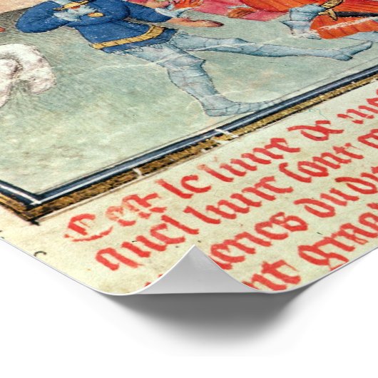 Die Geschichte von Lancelot Poster (Ecke)