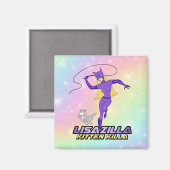 Die Geschichte von Lisazilla Kitten Killa Magnet (Vorderseite/Rückseite)