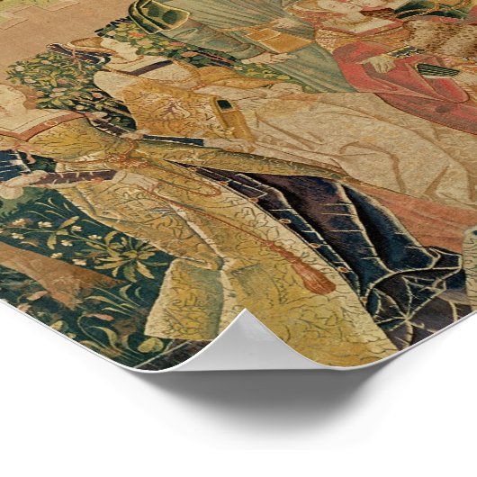 Die Geschichte von Perseus, 15.-16. Jahrhundert Poster (Ecke)