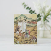 Die Geschichte von Reis Postkarte (Stehend Vorderseite)