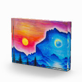 Die Geschichte von Sonne und Mond Fotoblock (Rechts)