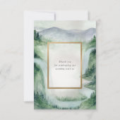 Die Geschichte von uns Dankeskarte (Rückseite)