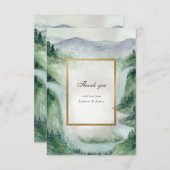 Die Geschichte von uns Dankeskarte (Vorne/Hinten)