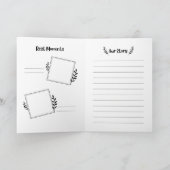 Die Geschichte von uns Karte (Innenseite)