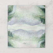 Die Geschichte von uns Platzkarte (Außenseite Aufgefaltet)