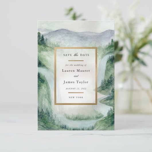 Die Geschichte von uns Save The Date (Stehend Vorderseite)