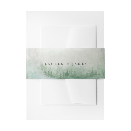 Die Geschichte von Uns Wrap Einladungsbanderole (Vorderseite Beispiel)