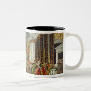 Die Geschichte von Virginia, c.1500 Zweifarbige Tasse