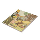 Die Geschichten-Buch-Vieh der Kinder Fliese (Seite)