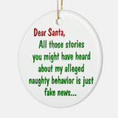 Die Geschichten von My Naughty Behavior sind Fake  Keramikornament (Links)