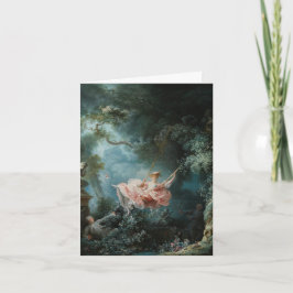 Die geschwungene Weihnachtskarte Feiertagskarte