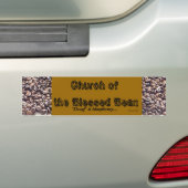 Die gesegnete Bohne Autoaufkleber (Auf Auto)