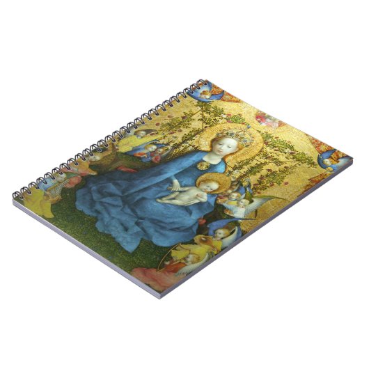 Die gesegnete Jungfrau Mary Notizblock (Linke Seite)