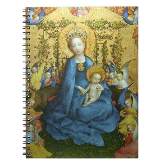 Die gesegnete Jungfrau Mary Notizblock (Vorderseite)