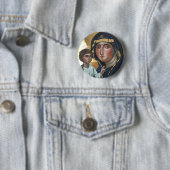 Die gesegnete Mutter Gottes Button (Beispiel)