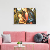 Die gesegnete Mutter Mary, die das Baby Jesus hält Leinwanddruck (Insitu (Wohnzimmer))