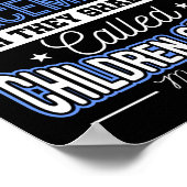 Die gesegnete Polizei ist die Friedensstifter für  Poster (Ecke)