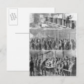 Die Gesellschaft der Freundschaftsküche Postkarte (Vorne/Hinten)