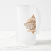 Die Gesellschaft des Besonderen Heinous Mattglas Bierglas (VorderseiteRechts)