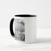 Die Gesellschaft die Suppen-der Küche der Freunde Tasse (Vorderseite Links)