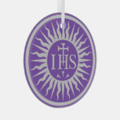 Die Gesellschaft Jesu - Jesuit Ornament Aus Glas (Vorderseite Rechts)