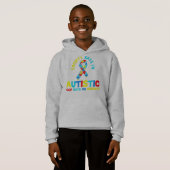 Die Gesellschaft sagt, ich bin autistischer Gott s Hoodie (Vorne ganz)