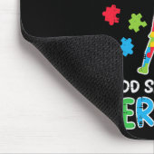 Die Gesellschaft sagt "Im Autistischen Gott" sagt  Mousepad (Ecke)
