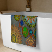 Die Gesetze von Brachyura symbolischen Mandala Strandtuch