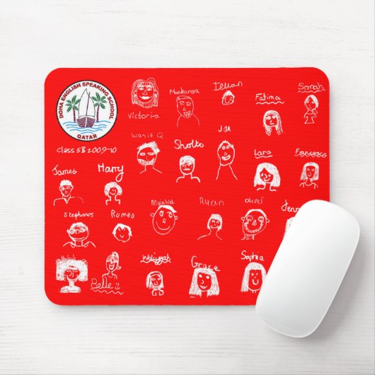 Die Gesichter der Kinder DESS Klasse 5B Mousepad (Mit Mouse)