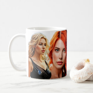 Die Gesichter der Schönheit Kaffeetasse