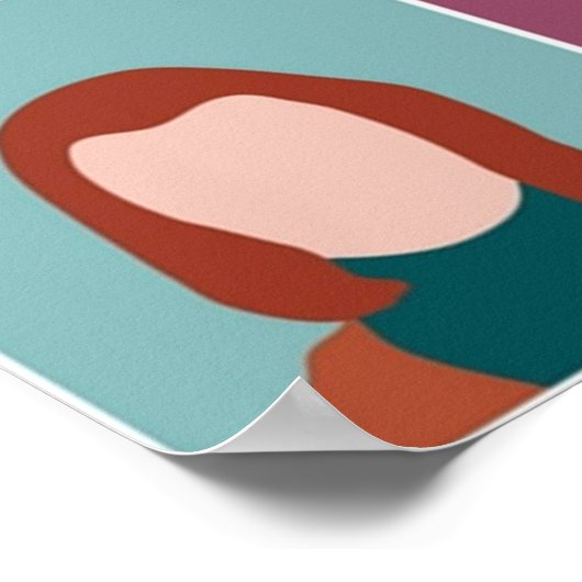 Die Gesichter des Amtes Poster (Ecke)