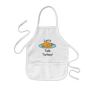 Die Gesprächs-Türkei-Schürze Kinderschürze