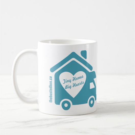 Die gesprengte Bus-Kaffee-Tasse Kaffeetasse (Links)