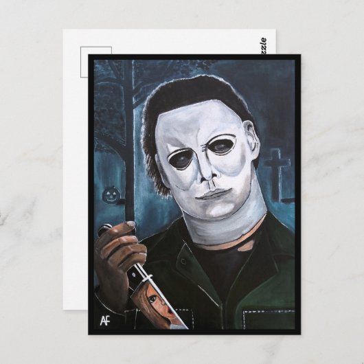 Die Gestaltmalerei von Alfred Fox Postkarte (Vorne/Hinten)