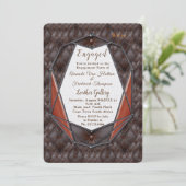 Die Gestaltung der 3D Lederakademie Einladung (Stehend Vorderseite)