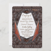 Die Gestaltung der 3D Lederakademie Einladung (Vorderseite)