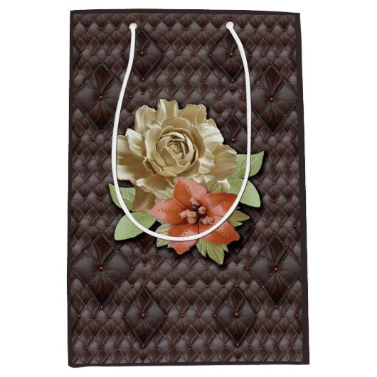 Die Gestaltung der 3D Lederakademie Mittlere Geschenktüte (Vorderseite)